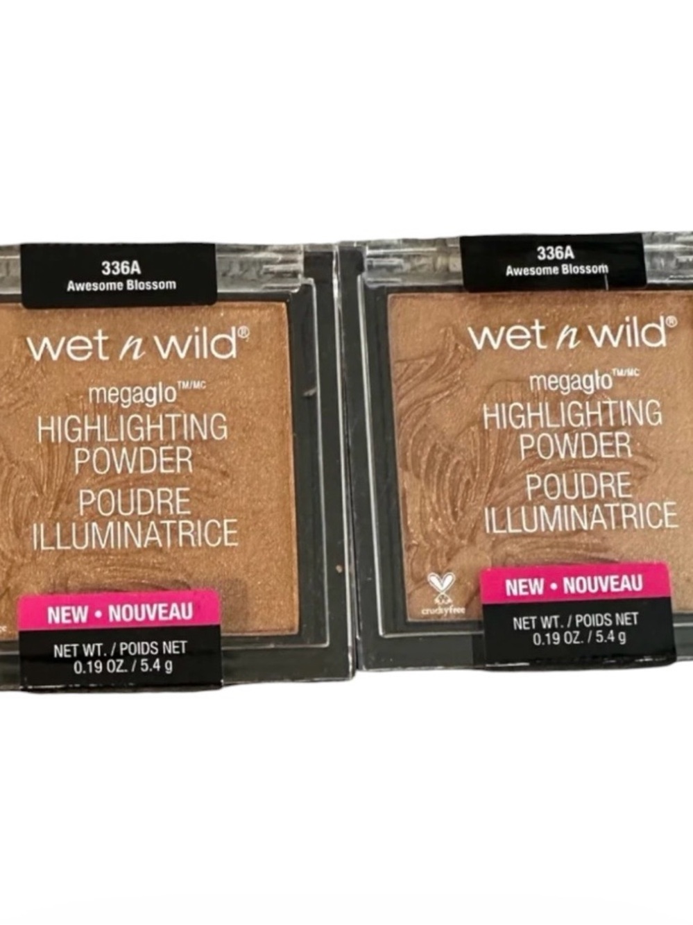 Wet n Wild Megaglo Highlighting Powder -Awesome Blossom 2-pack New